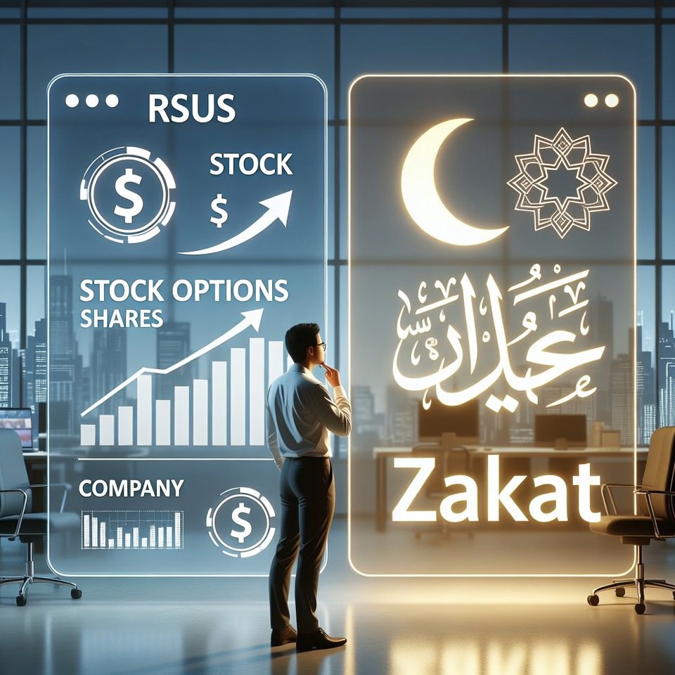 Zakat on RSUs and Employee Stock Options (ESOs): Vested vs. Unvested Explained – 2025 Complete Guide